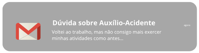 Dúvida sobre Auxílio-Acidente: voltei ao trabalho, mas não consigo mais exercer minhas atividades como antes.
